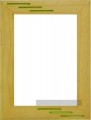 Pwf011 cadre de peinture sur bois pur